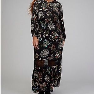 Lane Bryant size 22 (3X) maxi dress -  floral